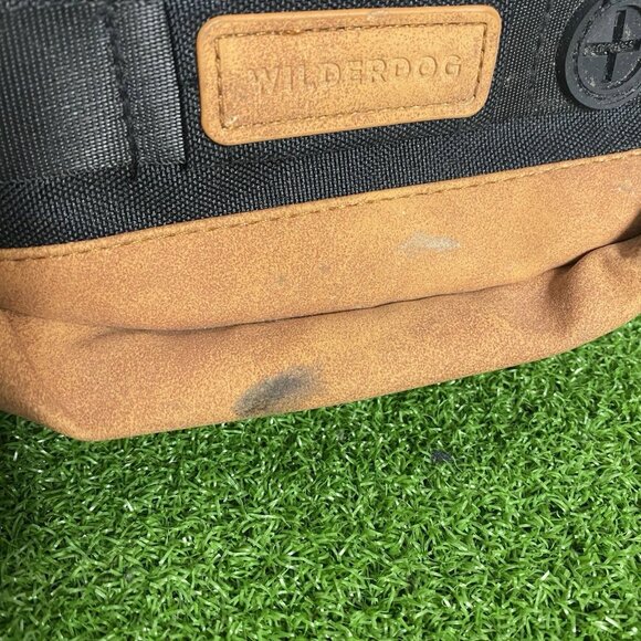Wilderdog Utility Pack Fanny Pack 3 Compartment - Black & Brown - Picture 4 of 4